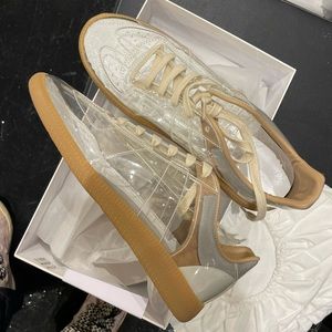 Brand New Maison Margiela Clear Sneakers